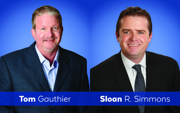 Tom Gauthier and Sloan Simmons